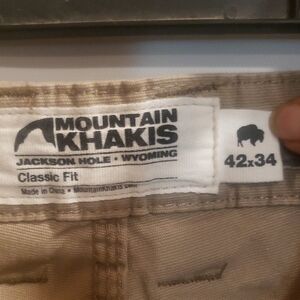 Mountain Khakis Tan Classic Fit Chinos